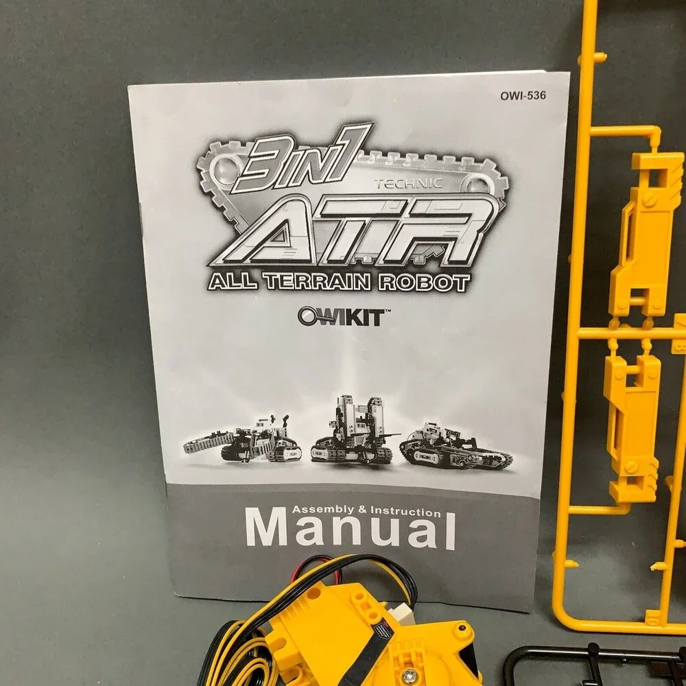 OWIKIT All Terrain Robot OWI-536 Wired Control Forklift Rover Gripper Parts